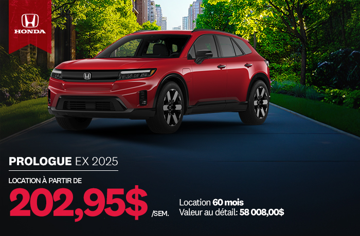 Bannière de Promotion Prologue EX 2025